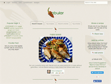 Tablet Screenshot of pabular.com